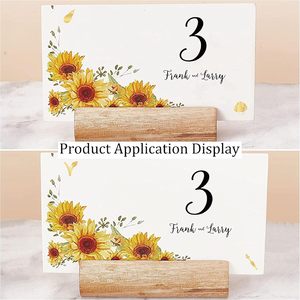 金食ステッカーフードチョイスステッカーセット結婚式パーティー用品用空白テーブルカード付き結婚式用ステッカー - Product Image 5