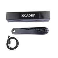 Manivelle droite Shimano XCADEY X-POWER Meter 170mm GPS Bluetooth ANT pour vélo de route ULTEGRA R8000 11S R7100 12S R8100 105 R7000