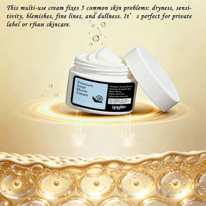 Crème pour le visage à la mucine <span class=keywords><strong>d</strong></span>'<span class=keywords><strong>escargot</strong></span> en gros, anti-âge, réparation des cicatrices <span class=keywords><strong>d</strong></span>'acné, hydratante, crème pour le visage, marque privée, crème à la <span class=keywords><strong>bave</strong></span> <span class=keywords><strong>d</strong></span>'<span class=keywords><strong>escargot</strong></span> végétalienne - Product Image 4