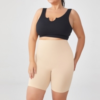 Short de compression amincissant surdimensionné sous-vêtements de mise en forme de contrôle du ventre sans couture pour femmes