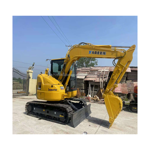 Excavadora usada KOMATSU PC78US-8 de 7 toneladas de buena calidad y bajo precio, mini excavadora usada en venta - Product Image 4