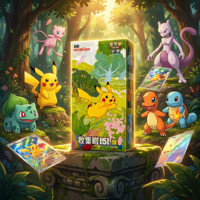 Vente en gros Nouvelle collection authentique Pokémon 151 Journey Trading Card Game Booster Box Édition limitée Coffret cadeau 20 feuilles Amusant