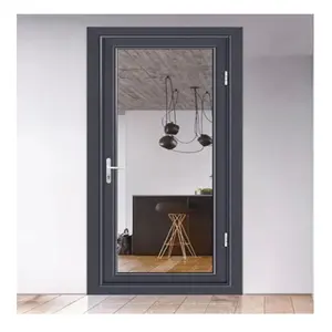Gambar jendela aluminium dan lengkungan pintu dan desain panggangan pintu lapis baja pintu aluminium Prancis