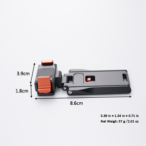 Magnetic Mount Stand for DJI Osmo Pocket 3 and Pocket 4 with Dual Claw <strong>Compact</strong> Foldable Tripod Mount with Hook for Vlogging - Product Image 6