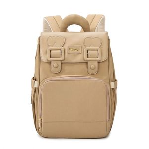 New Arrival Baby Supplies Storage Bag Simple Plain Color Mommy Bags Lightweight Maternity <b>Backpack</b> - Product Image 4