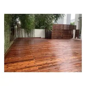 Nouveau modèle Revêtement de sol en WPC Revêtement de sol technique Revêtement de sol pour terrasse Bois Plastique Composite Usage extérieur