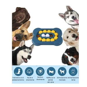 Juguete de rompecabezas para perros con dispensador de comida, tazón interactivo antideslizante, comedero lento para cachorros y perros, estimula el ejercicio mental - Product Image 4