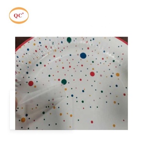 Voedselfeest/bruiloft/kinderknutsel wegwerp papieren borden inspectiedienst vóór verzending - Product Image 5