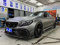 Pare-chocs avant pour Mercedes W205 AMG C63, kit de carrosserie amélioré, style IMP, nouveau produit
