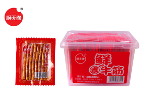 Small Fresh Soybean <strong>Tendon</strong> Snack Strips Spicy Chili Flavored Packaged in Bags for Childhood Nostalgia Bean Products - Product Image 2