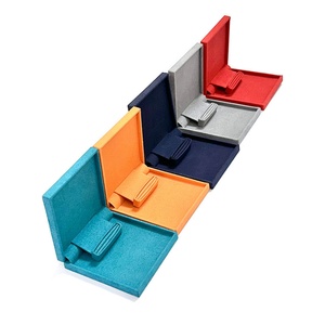 Square Plastic-coated Velvet <b>Ring</b> Box Gold Jewelry <b>Jade</b> Gift Box Necklace Bracelet Chain Jewelry Packaging Box - Product Image 5