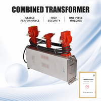 Transformateur combiné triphasé BAOJIN JLSZW-10 50/60Hz 6/10/11kV vers 100/110/220V pour boîtier de comptage électronique monté sur poteau