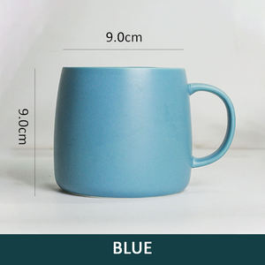 แก้วกาแฟเซรามิคพิมพ์โลโก้สีดำด้าน แก้วกาแฟส่วนตัว แก้วน้ำสำหรับสำนักงาน บ้าน ของขวัญ ของพรีเมี่ยมสำหรับธุรกิจ โปรโมทแบรนด์ - Product Image 2