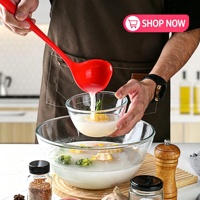 Ensemble de spatules en silicone résistant à la chaleur de qualité alimentaire, 8 pièces, design monobloc, antiadhésif, compatible lave-vaisselle, ensembles d'outils de cuisine