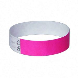 Bracelets jetables en papier Tyvek à usage unique pour événements, festivals, concerts, activités, avec logo personnalisé - Product Image 2