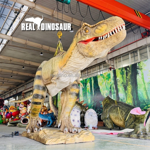 Аниматронный динозавр Тираннозавр Рекс 13 м, реалистичная модель большого размера, на заказ для тематического парка - Product Image 4