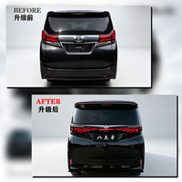 Kit de conversion de carrosserie extérieure de style Série 30 à Série 40 pour Toyota Alphard Vellfire 2015-2022, pièces de mise à niveau en plastique