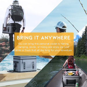Borsa Termica Portatile Impermeabile per Attività all'Aperto in Morbido TPU per Pesca Campeggio Escursionismo Picnic e Giornate al Mare - Product Image 5