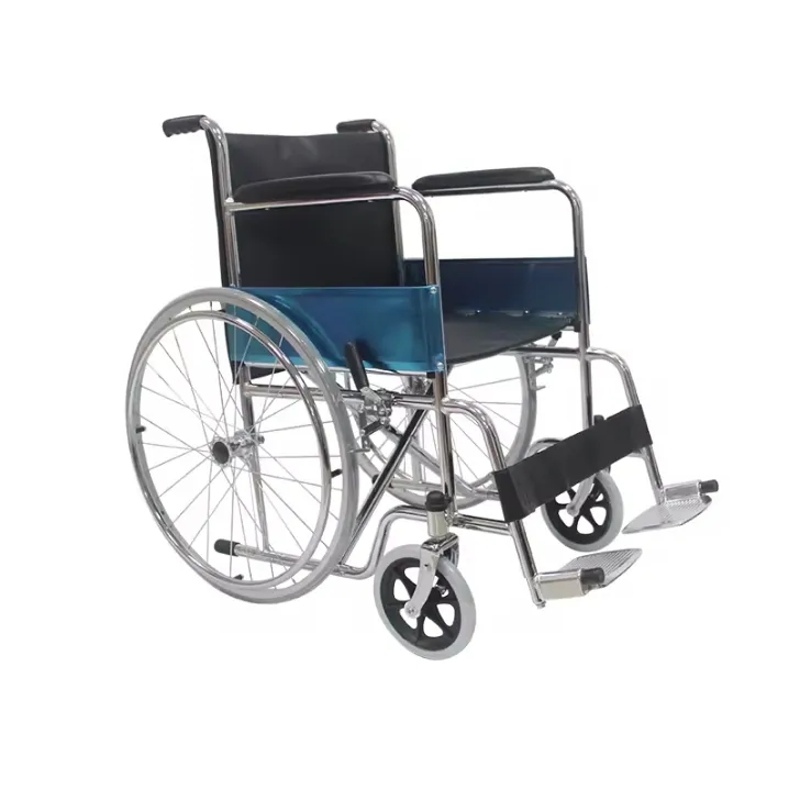 High Quality Manual Lightweight Wheelchairs Foldable Car Trunk Portable Manual Wheelchair For Disabled Elderly People