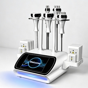 Portable 40k Vacuum R&amp;F Facial Skin Tightening and Rejuvenation Body <strong>Lipocavitation</strong> <strong>Machine</strong> 6 in 1 - Product Image 1