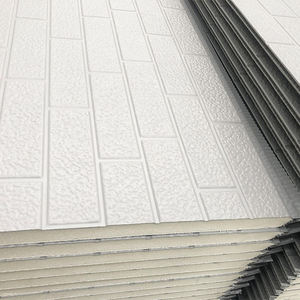 Vente en gros <span class=keywords><strong>de</strong></span> panneaux décoratifs en aluminium et <span class=keywords><strong>bois</strong></span> <span class=keywords><strong>de</strong></span> haute qualité, imperméables, ignifuges, écologiques, à motif <span class=keywords><strong>de</strong></span> briques sculptées, en PU/PIR, pour villas - Product Image 3