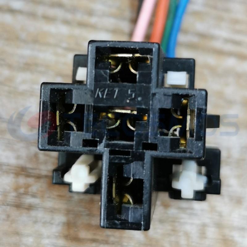 Car Connector For relay socket has 4 pins 5 pins and 5 pins CT5-0076M-1