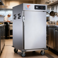 Truelen Kommerzieller Elektrischer Edelstahl-Speisenwärmer mit Energiesparfunktion und Mehreren Ebenen für Restaurant-Küche und Buffet
