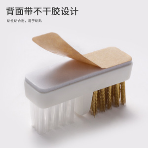 Copper Nail Drill Bit Cleaning Brush Carbide Burr Dust Cleaner Brush for Manicure <b>E</b> <b>File</b> Bits - Product Image 3