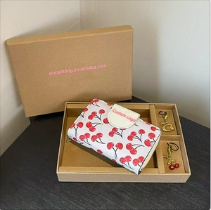 2025 Mới Mô Hình Chủ Thẻ Và Keychain Combo Set Phụ Nữ Thời Trang Chất Lượng Thiết Kế Ví Thẻ Thiết Kế Keychain Ví - Product Image 2