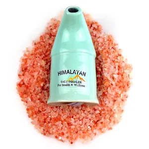 Gemakkelijk Om Keramische Zout Inhalator En Bevat Pure Himalaya Roze Zout Scrub Himalaya Zout Inhalator