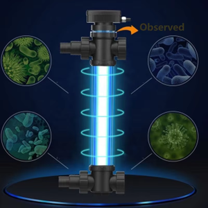 CUV-755 Série CUV Nouvelle Lampe <span class=keywords><strong>UV</strong></span> pour l'Eau, Stérilisateur Extérieur pour Bassin et <span class=keywords><strong>Aquarium</strong></span>, Prise UE - Product Image 4