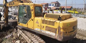Crawler Excavators China Factory Authorized Dealer SDLG 210 Excavator Hydraulic Crawler Digger Bagger Operating Weight Excavator