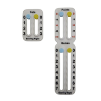 Marcador de Puntuación para Canchas de Pádel y Pickleball, Accesorio para Niños, Dispositivo de Puntuación para Mano Derecha, para Entrenamiento y Entretenimiento