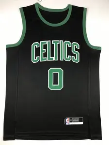 2023 24 baru Celti hitam Jersey basket Tatum asli kualitas tinggi grosir kaus Nbaing disegel panas untuk pria pemuda kustom