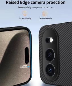 Étui magnétique en cuir texturé en fibre de carbone pour Honor 500, coque de protection intégrale compatible avec Honor 400 Lite magic 8 pro - Product Image 4