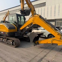 Mini-excavatrice sur chenilles de haute qualité 6 tonnes XE60G Pro XE60G, petite pelle compacte en promotion