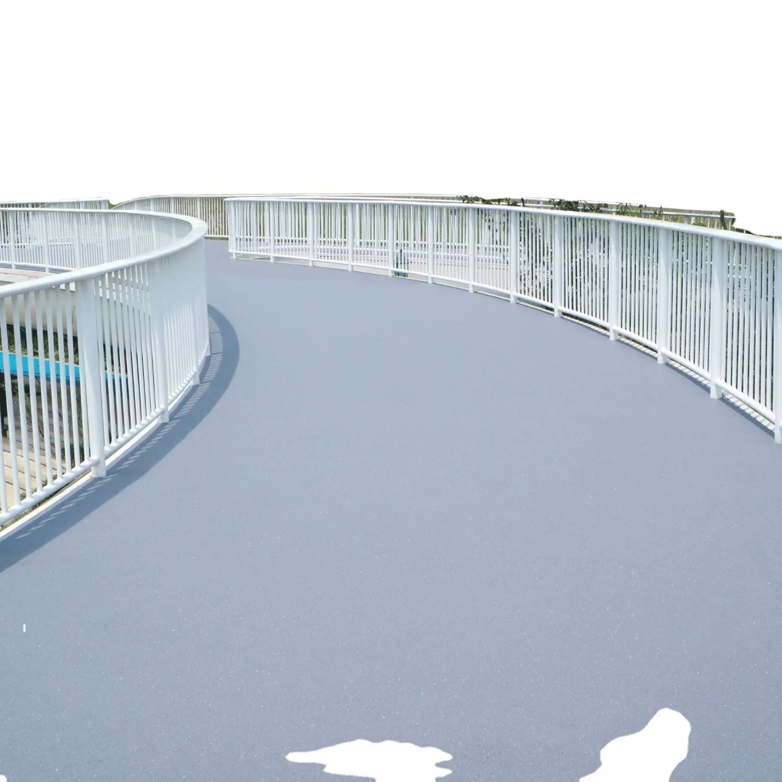 Recubrimientos impermeables para techos de edificios con espray de curado de resina UV de poliurea de caucho líquido antiamarilleo para la construcción