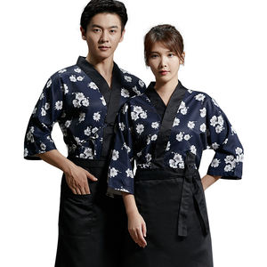 Uniforme de camarero de restaurante moderno Ropa de trabajo de cocina de manga larga Chaqueta de uniforme de chef - Product Image 1