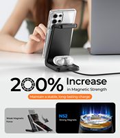 Meilleures ventes M3 Desktop 3 en 1 Support de chargeur magnétique sans fil pour iPhone TWS Écouteurs Montre