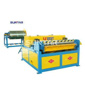 Auto Air Conditioning Auto Square Duct Production Line 3 Ventilating Rectangular Pipe Making Machine line 3