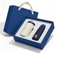 Petit parapluie pliable, coffret cadeau, format poche, parapluie de voyage avec étui, 5 plis, ultra compact, résistant au vent, pour adulte