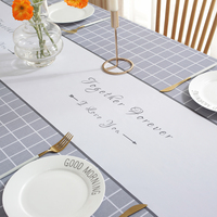 Tissu laminé Rouleau PVC Nappe Linge De Table Cheminée