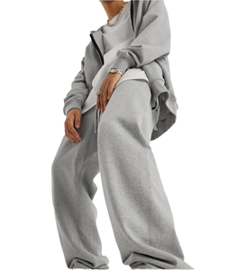 Custom Oversized <b>Trousers</b> <b>Men</b>’s <b>Baggy</b> Pants Heavyweight Cotton Streetwear Loose Fit Casual Sweatpants Wide Leg Joggers - Product Image 1