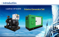 Harga Lebih Rendah Genset Diesel Kelautan Baru 50/60Hz 380/440V Generator Utama & Darurat Kelautan Kapal Perahu Nelayan Yacht