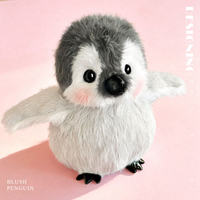 Peluche de pingouin empereur polaire en gros, jouets en peluche personnalisés de haute qualité, animaux en peluche, jouets en peluche de pingouin OEM ODM