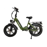 2025 acheter rapide vélo électrique montagne Fatbike gros pneu Ebike US pas cher 20 pouces en acier Logo personnalisé batterie au Lithium écran LCD