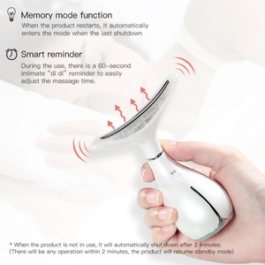 Appareil de luminothérapie LED rouge EMS, équipement de soin de la peau pour salon de beauté, masseur pour le lifting du visage et du cou - Product Image 2