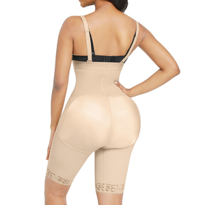 HEXIN Pretty Women Shapewear Entrepierna abierta Cintura alta Shapewear <span class=keywords><strong>Mujeres</strong></span> Full Body Shapwear - Product Image 5