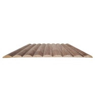 Panneaux muraux 3D ART en MDF ondulé, design moderne E1, résistants à l'humidité, pour usage intérieur, design cannelé