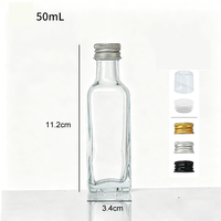 Botol Kaca Heksagonal FLINT Desain Baru 100ml dengan Tutup Sekrup Perak PP18 untuk Botol Bumbu & Minyak Saus